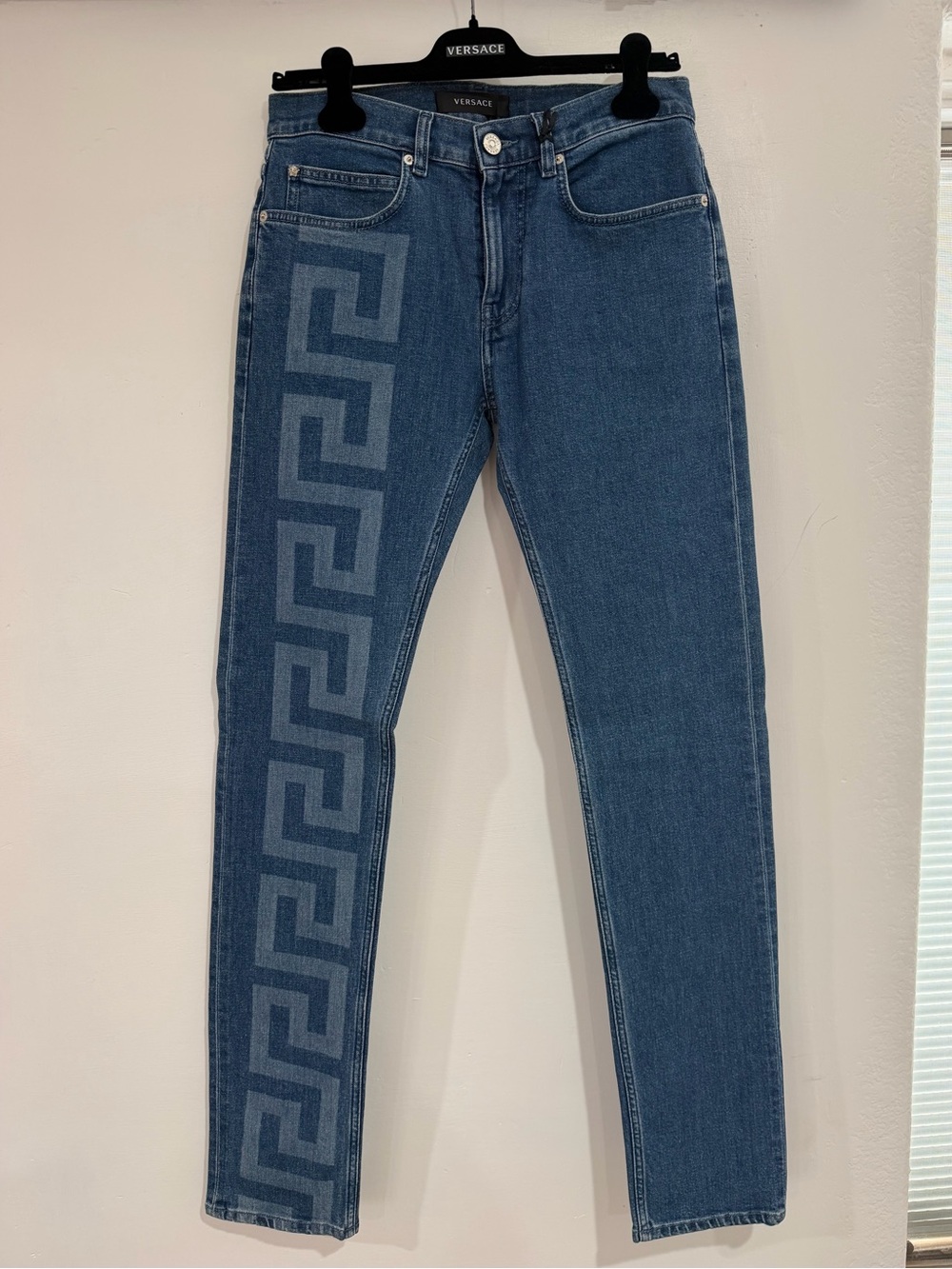 VERSACE Greca Print Jeans Size 31 *New With Tags*